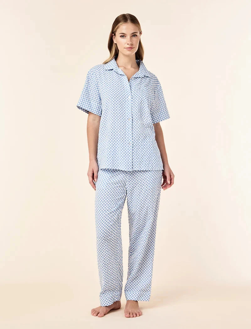 Papinelle Anais Short Sleeve Full Length PJ Set Sleepwear Papinelle 