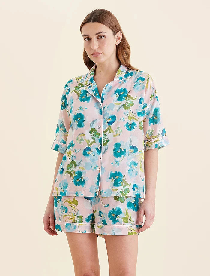 PAPINELLE AUDREY FLORAL BOXER PJ SET SLEEPWEAR Papinelle 
