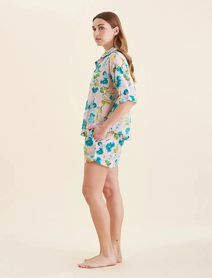 PAPINELLE AUDREY FLORAL BOXER PJ SET SLEEPWEAR Papinelle 