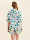 PAPINELLE AUDREY FLORAL BOXER PJ SET SLEEPWEAR Papinelle 