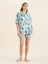 PAPINELLE AUDREY FLORAL BOXER PJ SET SLEEPWEAR Papinelle 