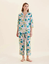 PAPINELLE AUDREY FLORAL CROP PJ SET SLEEPWEAR Papinelle 