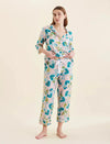 PAPINELLE AUDREY FLORAL CROP PJ SET SLEEPWEAR Papinelle 