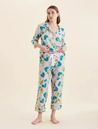 PAPINELLE AUDREY FLORAL CROP PJ SET SLEEPWEAR Papinelle 