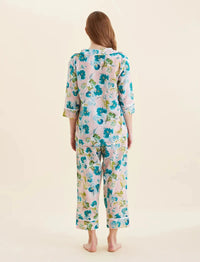 PAPINELLE AUDREY FLORAL CROP PJ SET SLEEPWEAR Papinelle 
