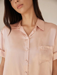 Papinelle Audrey Washable Silk Boxer PJ Set Silks Papinelle 