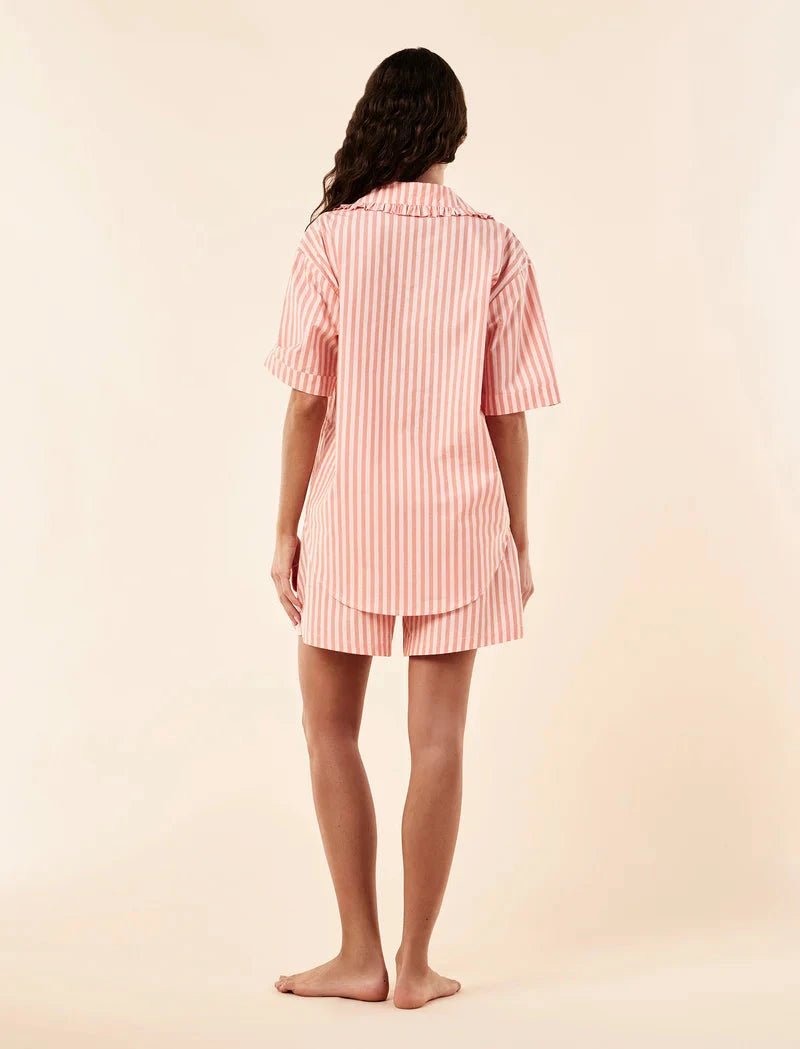 Papinelle Butterscotch Stripe Boxer PJ Set Sleepwear Papinelle 