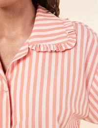 Papinelle Butterscotch Stripe Boxer PJ Set Sleepwear Papinelle 