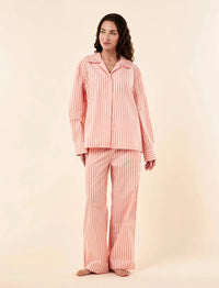 Papinelle Butterscotch Stripe Full Length PJ Set Sleepwear Papinelle 