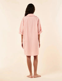 Papinelle Butterscotch Stripe Nightshirt Sleepwear Papinelle 