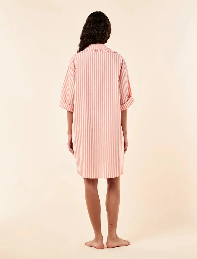 Papinelle Butterscotch Stripe Nightshirt Sleepwear Papinelle 