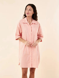 Papinelle Butterscotch Stripe Nightshirt Sleepwear Papinelle 
