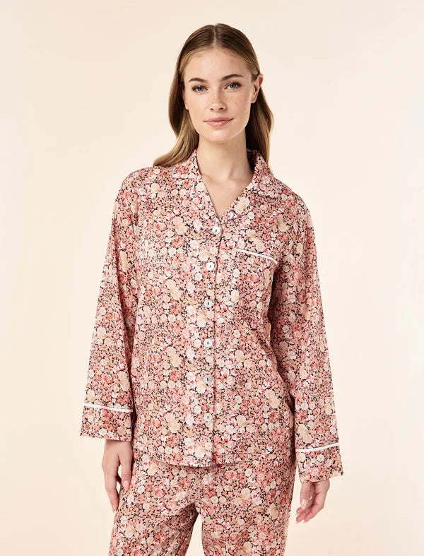 Papinelle Carly Floral Full Length PJ Set Sleepwear Papinelle 