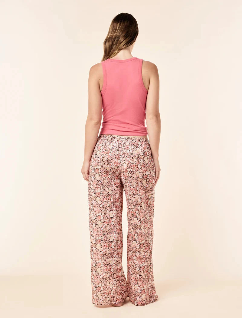 Papinelle Carly Floral Wide Leg Pant Sleepwear Papinelle 