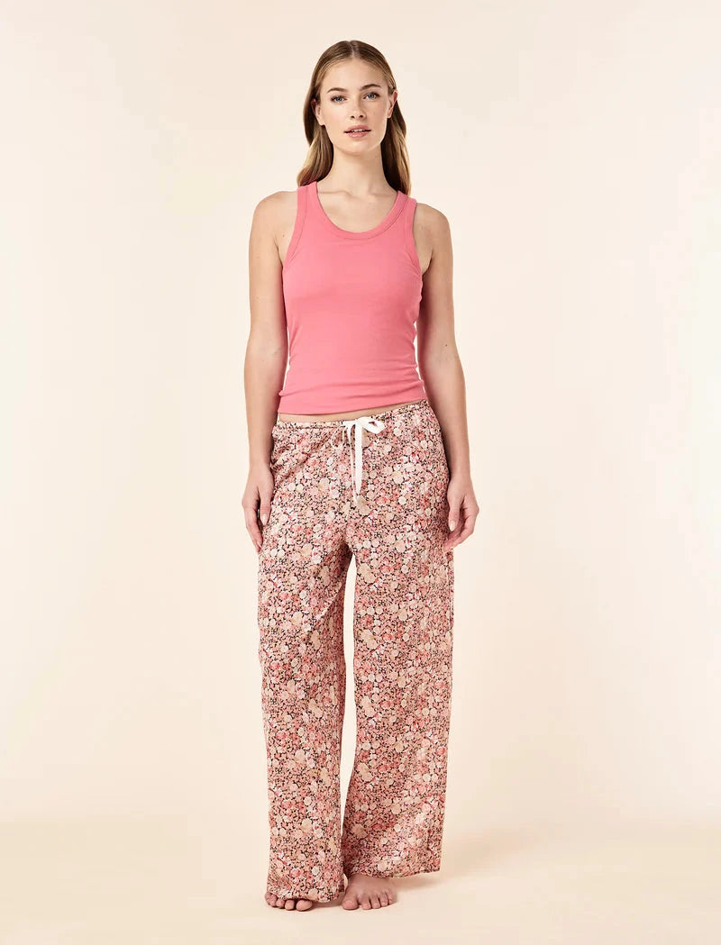 Papinelle Carly Floral Wide Leg Pant Sleepwear Papinelle 