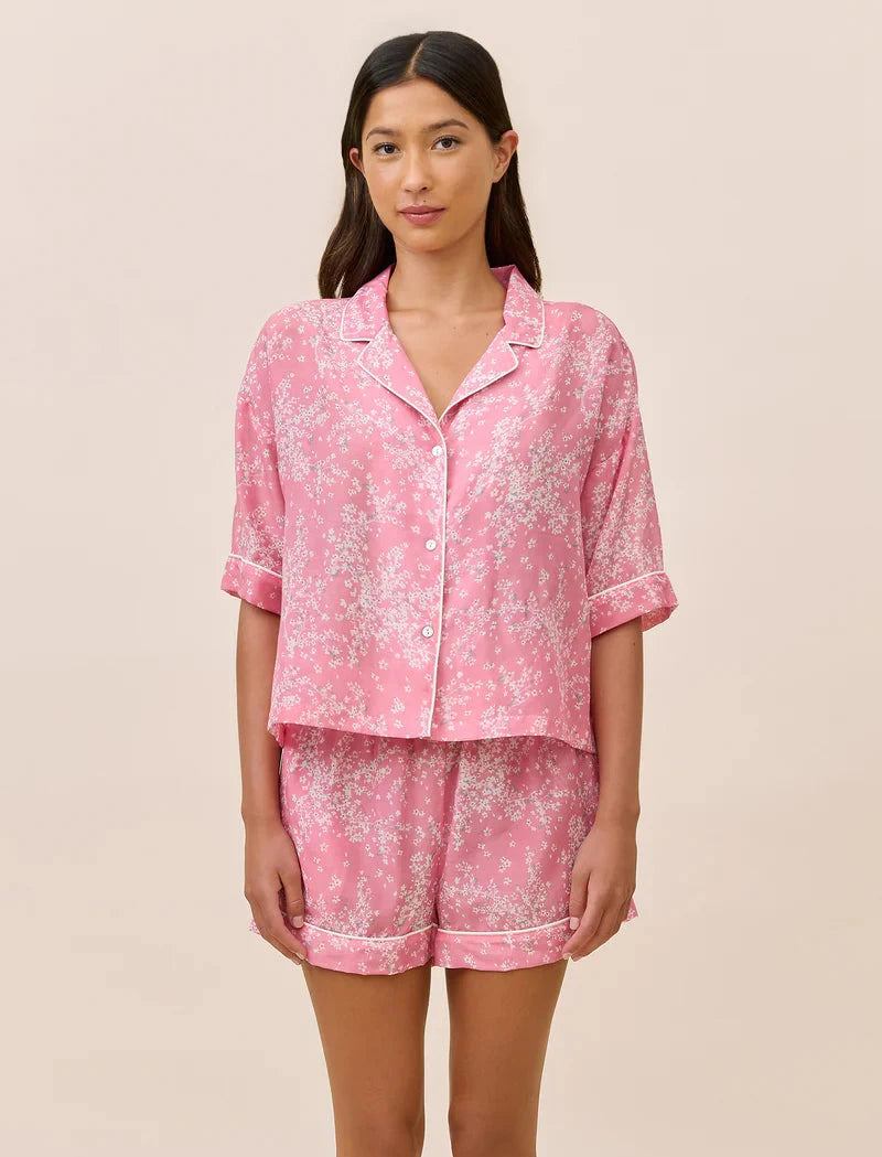 PAPINELLE CHERI BLOSSOM BOXER PJ SET SLEEPWEAR Papinelle 