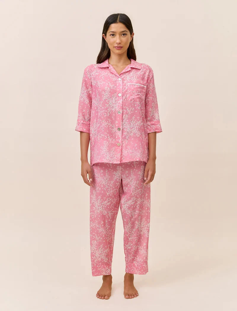 PAPINELLE CHERI BLOSSOM CROP PJ SET SLEEPWEAR Papinelle 