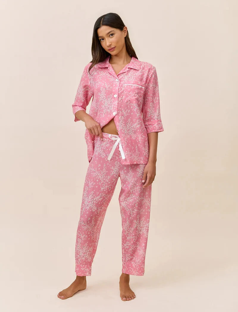 PAPINELLE CHERI BLOSSOM CROP PJ SET SLEEPWEAR Papinelle 