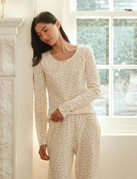 Papinelle Claire Soft Cotton Waffle PJ Set Sleepwear Papinelle 