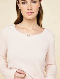 Papinelle Claire Soft Cotton Waffle PJ Set Sleepwear Papinelle 