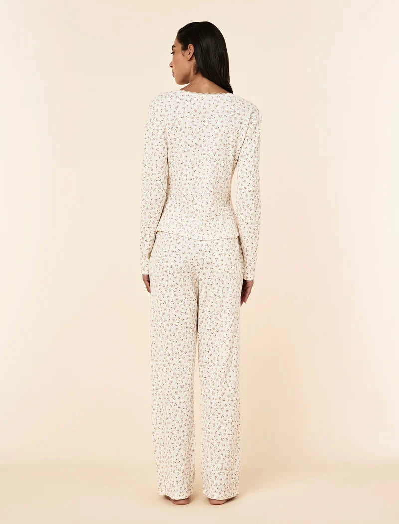 Papinelle Claire Soft Cotton Waffle PJ Set Sleepwear Papinelle 