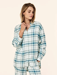 Papinelle Comfy Plaid Full Length PJ Set Sleepwear Papinelle 