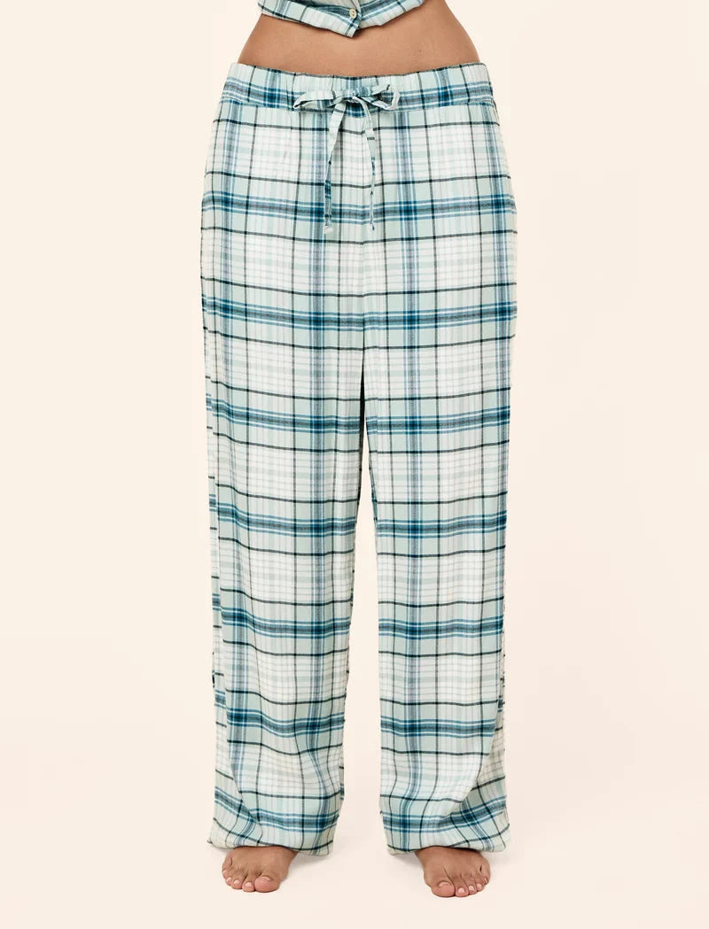 Papinelle Comfy Plaid Full Length PJ Set Sleepwear Papinelle 