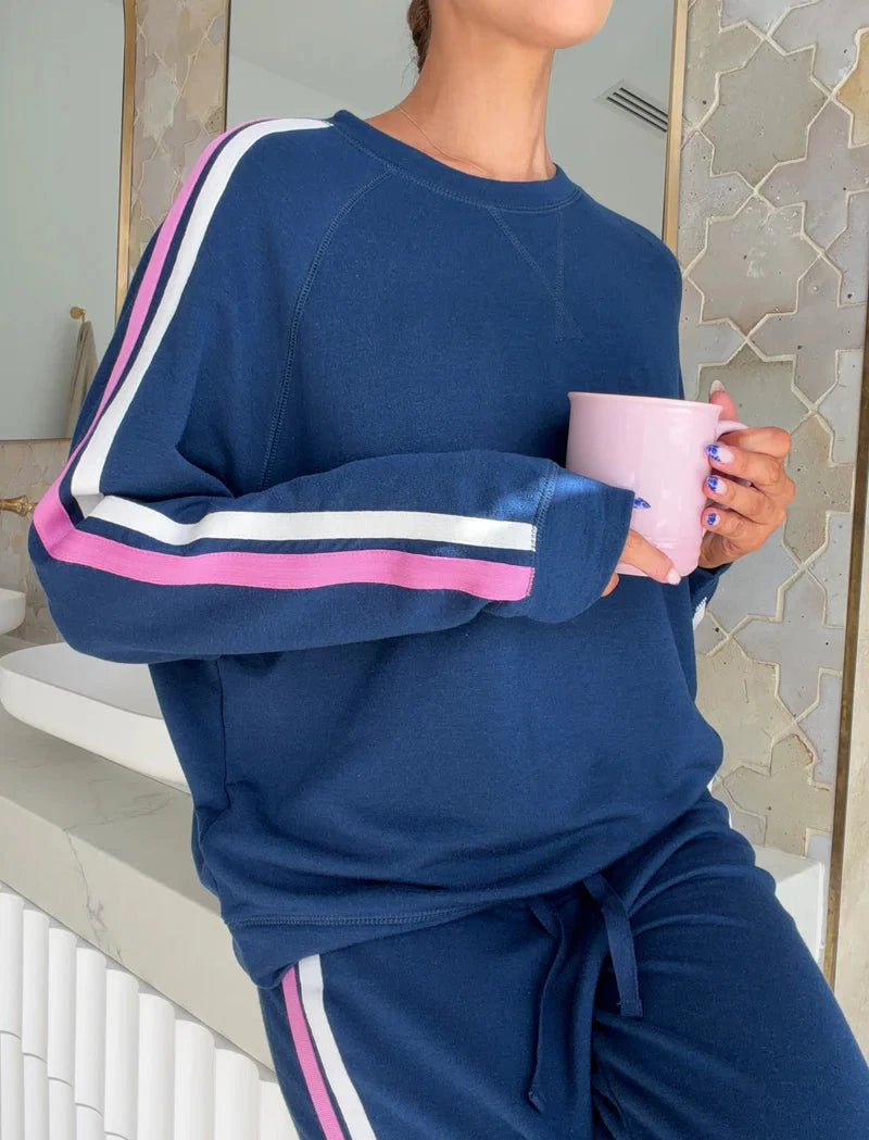 Papinelle Cosy Kate Stripe Long Sleeve Top