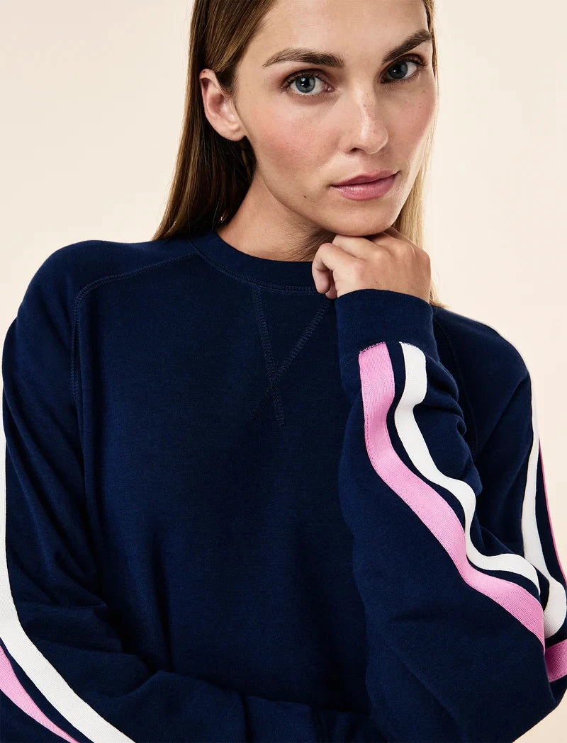 Papinelle Cosy Kate Stripe Long Sleeve Top Sleepwear Papinelle 