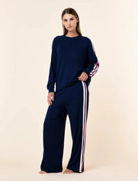 Papinelle Cosy Kate Stripe Wide Leg Pant