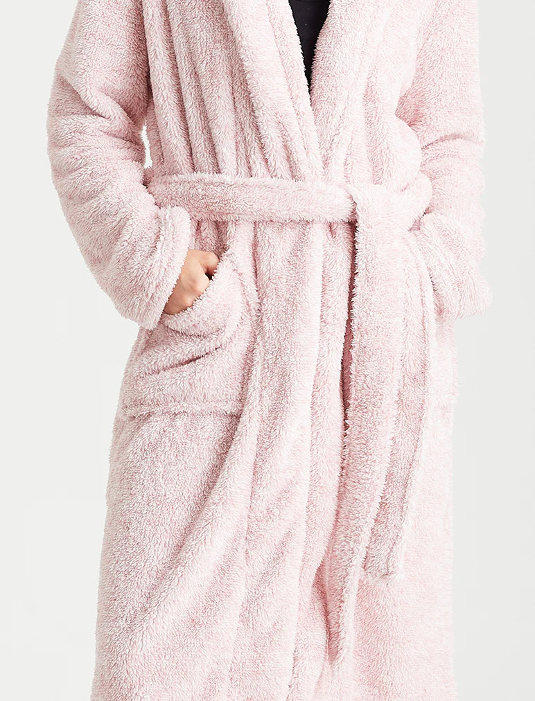 PAPINELLE COSY MID-LENGTH PLUSH ROBE SLEEPWEAR Papinelle 