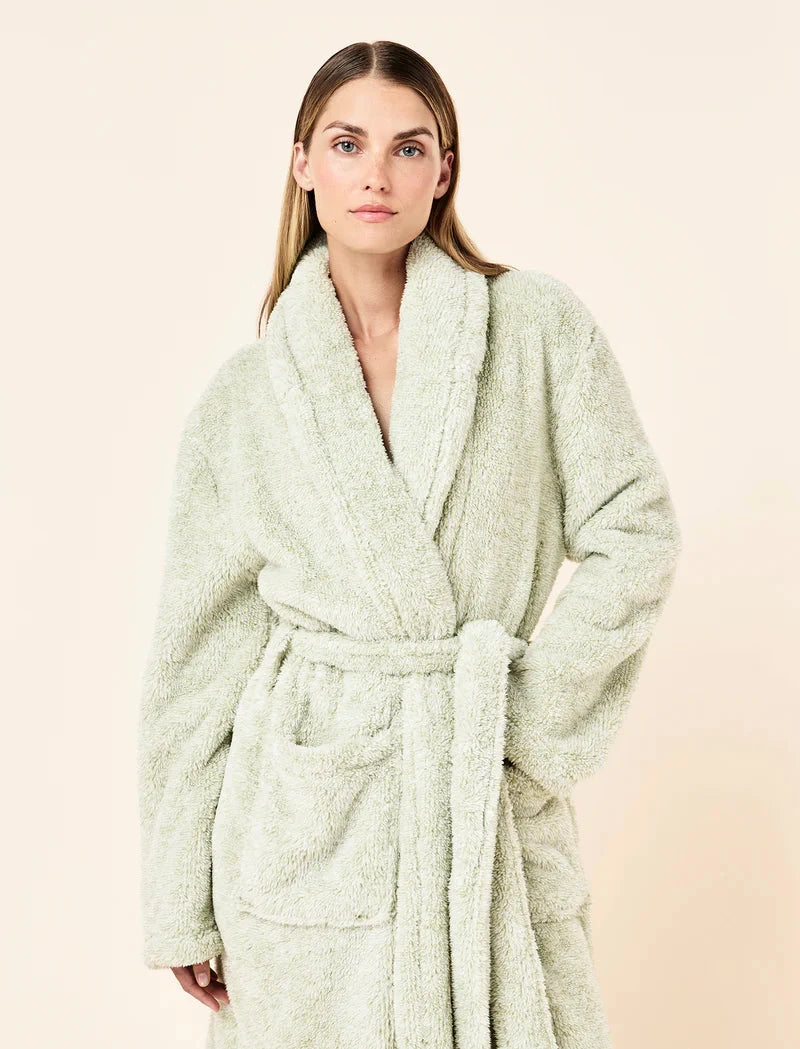 Papinelle Cosy Mid-Length Plush Robe