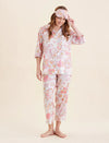 PAPINELLE ELLA CROP PJ SET WITH EYE MASK SLEEPWEAR Papinelle 