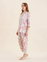 PAPINELLE ELLA CROP PJ SET WITH EYE MASK SLEEPWEAR Papinelle 