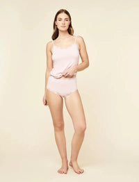 PAPINELLE ELLIE LACE TRIM HIGH-RISE KNICKER BRIEFS Papinelle 