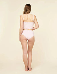 PAPINELLE ELLIE LACE TRIM HIGH-RISE KNICKER BRIEFS Papinelle 