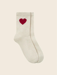 Papinelle Heart Sock-2 Pack Multi Basics Papinelle 