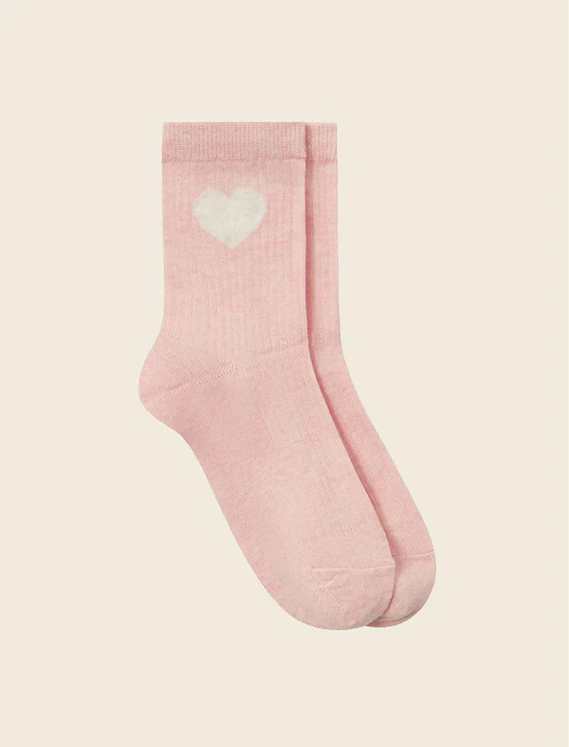 Papinelle Heart Sock-2 Pack Multi Basics Papinelle 