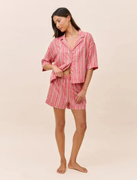 PAPINELLE HOLIDAY PLAID BOXER PJ SET SLEEPWEAR Papinelle 