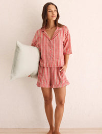 PAPINELLE HOLIDAY PLAID BOXER PJ SET SLEEPWEAR Papinelle 