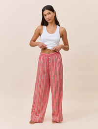PAPINELLE HOLIDAY PLAID FL PANT SLEEPWEAR Papinelle 
