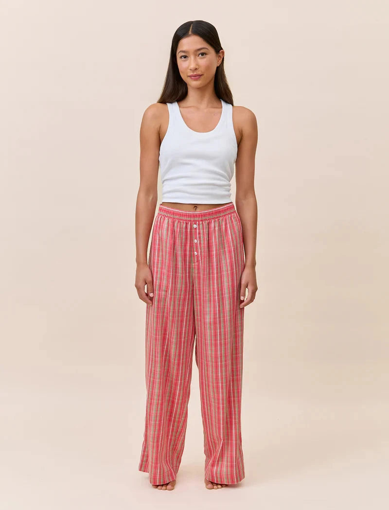 PAPINELLE HOLIDAY PLAID FL PANT SLEEPWEAR Papinelle 