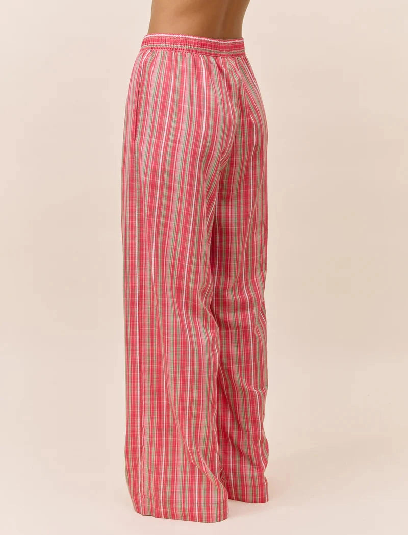 PAPINELLE HOLIDAY PLAID FL PANT SLEEPWEAR Papinelle 