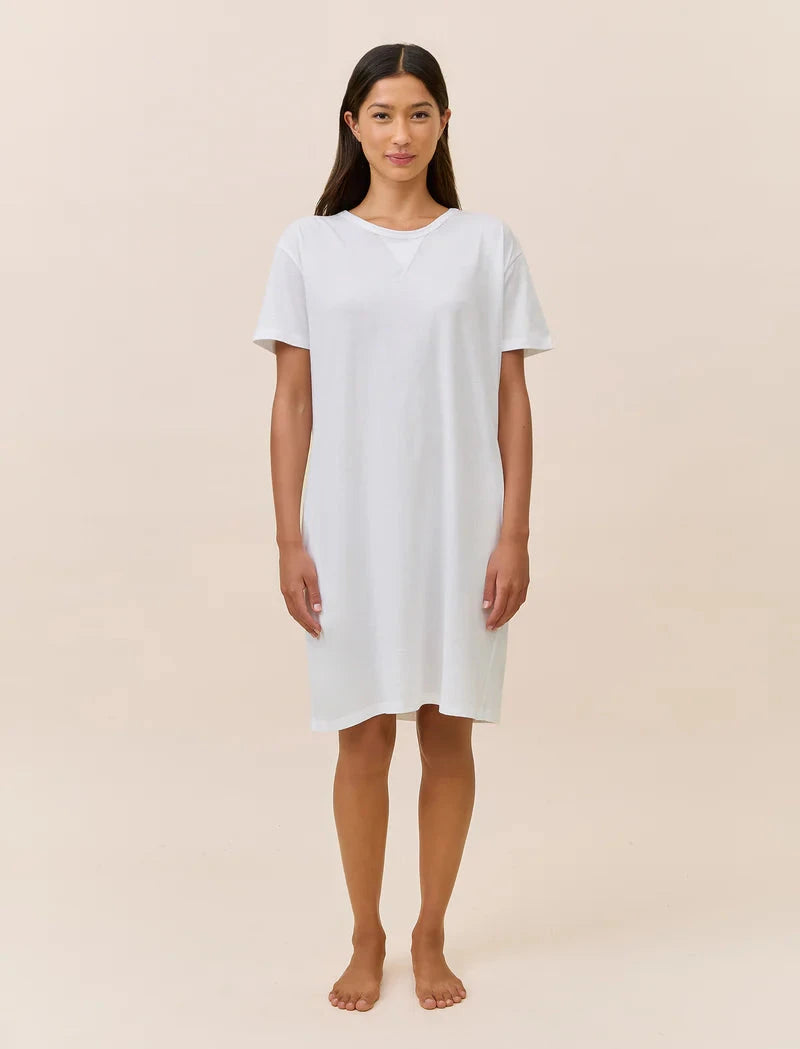 PAPINELLE JADA ORGANIC COTTON KNIT MIDI NIGHTIE SLEEPWEAR Papinelle 