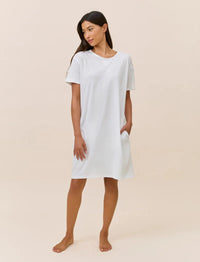 PAPINELLE JADA ORGANIC COTTON KNIT MIDI NIGHTIE SLEEPWEAR Papinelle 