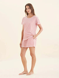 PAPINELLE JADA ORGANIC COTTON KNIT TEE SLEEPWEAR Papinelle 