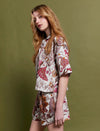 PAPINELLE KAREN WALKER EDWARDIAN FLORAL BOXER PJ SET SLEEPWEAR Papinelle 