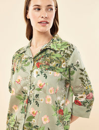 Papinelle Karen Walker Love Letter Crop PJ Set Sleepwear Papinelle 