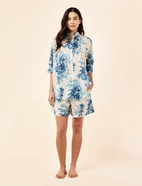 Papinelle Karen Walker Romantic Floral Flowy Boxer PJ Set Sleepwear Papinelle 