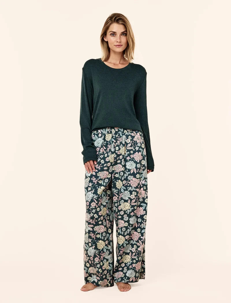 Papinelle Karolina Cosy Full Length Pant & Long Sleeve Pia Top Sleepwear Papinelle 